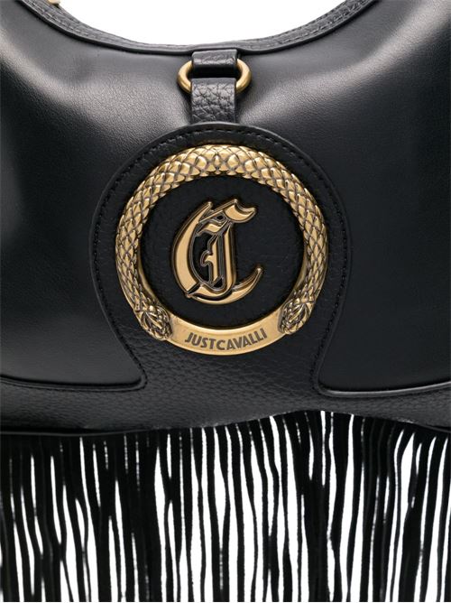 Borsa donna a spalla con frange JUST CAVALLI | 78RA4BN1ZSB91899